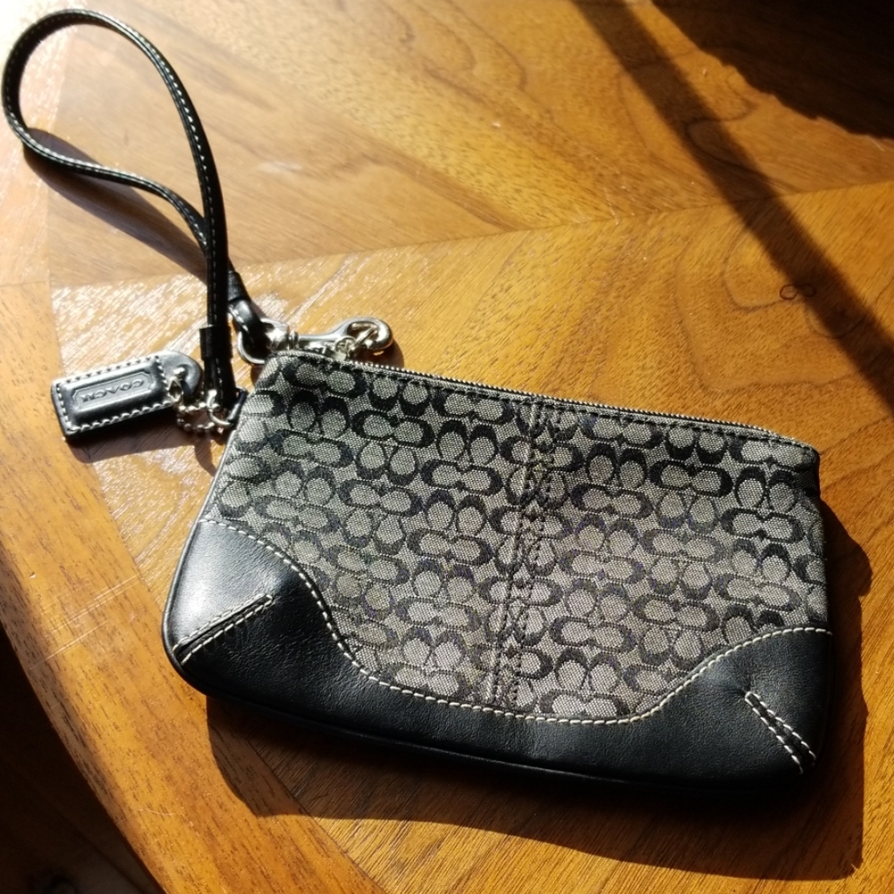 Coach wristlet
